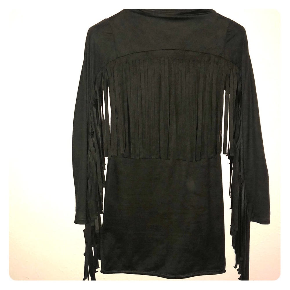 Mini long sleeve dress